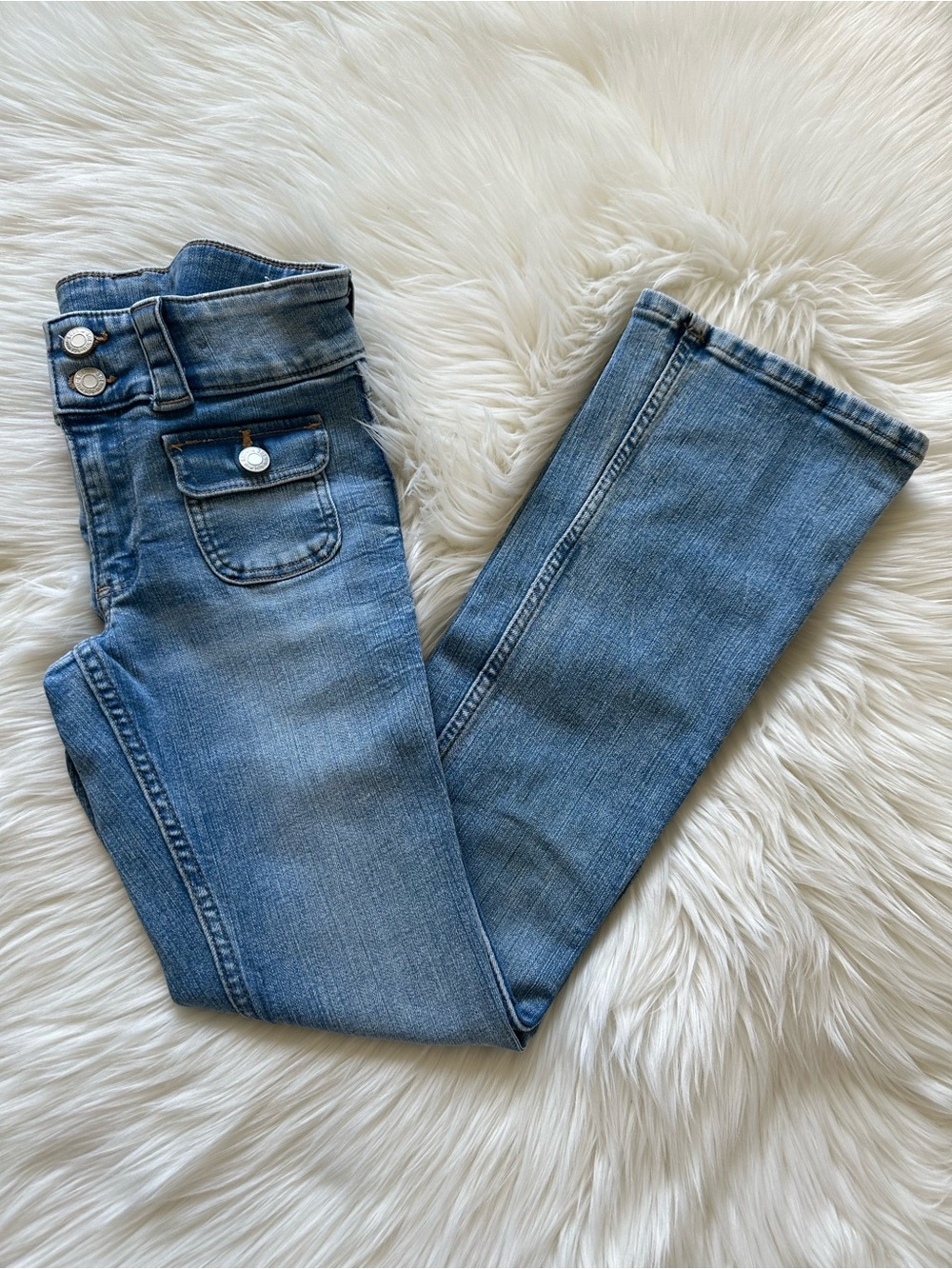 H&M Kids Denim Blue Bootcut Jeans